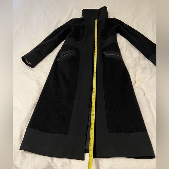 Black Wool Leifsdottir Coat (Anthropologie) - Picture 9 of 12
